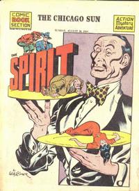 Cover for The Spirit (Register and Tribune Syndicate, 1940 series) #8/20/1944