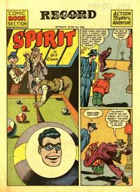 Cover for The Spirit (Register and Tribune Syndicate, 1940 series) #6/25/1944