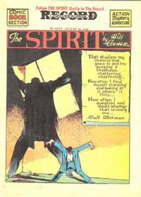 Cover Thumbnail for The Spirit (Register and Tribune Syndicate, 1940 series) #8/16/1942