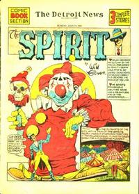 Cover Thumbnail for The Spirit (Register and Tribune Syndicate, 1940 series) #7/28/1940