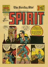 Cover Thumbnail for The Spirit (Register and Tribune Syndicate, 1940 series) #8/11/1940