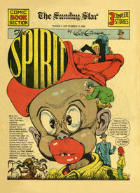 Cover Thumbnail for The Spirit (Register and Tribune Syndicate, 1940 series) #9/15/1940