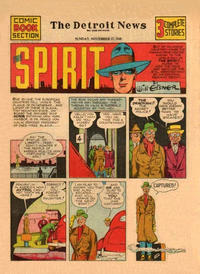 Cover Thumbnail for The Spirit (Register and Tribune Syndicate, 1940 series) #11/17/1940