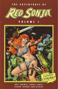 Cover for The Adventures of Red Sonja (Dynamite Entertainment, 2005 series) #1 [Frank Thorne Cover]