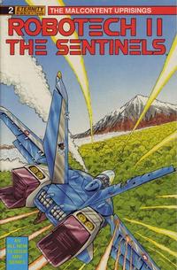 Cover for Robotech II: The Sentinels The Malcontent Uprisings (Malibu, 1989 series) #2