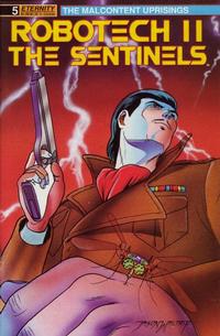 Cover for Robotech II: The Sentinels The Malcontent Uprisings (Malibu, 1989 series) #5