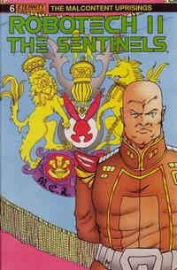 Cover Thumbnail for Robotech II: The Sentinels The Malcontent Uprisings (Malibu, 1989 series) #6