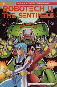 Cover Thumbnail for Robotech II: The Sentinels The Malcontent Uprisings (Malibu, 1989 series) #9