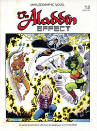 Cover for Marvel Graphic Novel (Marvel, 1982 series) #16 - The Aladdin Effect