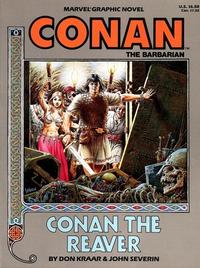 Cover Thumbnail for Marvel Graphic Novel: Conan the Reiver [Reaver] (Marvel, 1987 series) 