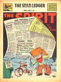 Cover Thumbnail for The Spirit (Register and Tribune Syndicate, 1940 series) #4/8/1951
