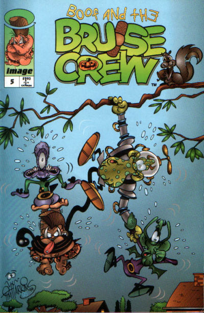 Cover for Boof and the Bruise Crew (Image, 1994 series) #5