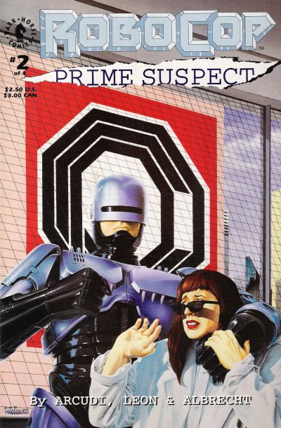 Cover for RoboCop: Prime Suspect (Dark Horse, 1992 series) #2