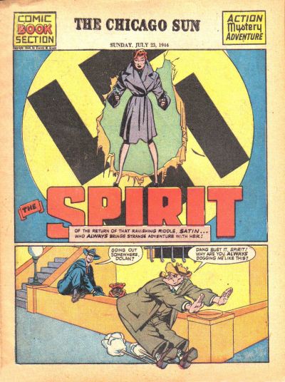Cover for The Spirit (Register and Tribune Syndicate, 1940 series) #7/23/1944