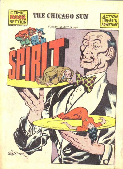 Cover for The Spirit (Register and Tribune Syndicate, 1940 series) #8/20/1944
