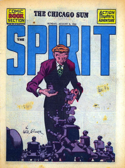 Cover for The Spirit (Register and Tribune Syndicate, 1940 series) #8/6/1944