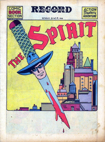 Cover for The Spirit (Register and Tribune Syndicate, 1940 series) #6/11/1944