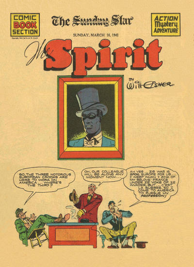 Cover for The Spirit (Register and Tribune Syndicate, 1940 series) #3/16/1941