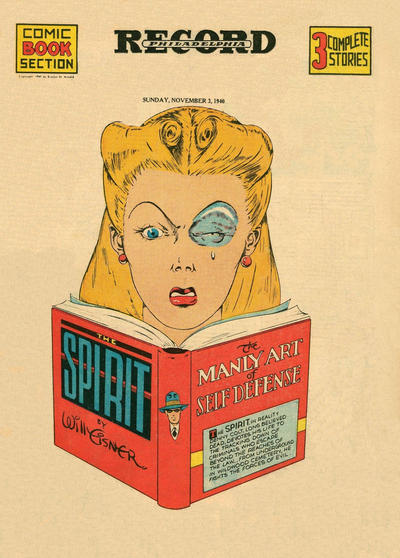 Cover for The Spirit (Register and Tribune Syndicate, 1940 series) #11/3/1940