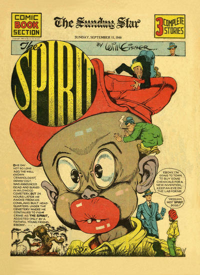 Cover for The Spirit (Register and Tribune Syndicate, 1940 series) #9/15/1940