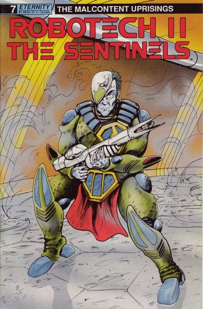 Cover for Robotech II: The Sentinels The Malcontent Uprisings (Malibu, 1989 series) #7