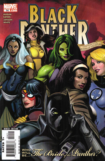 Cover for Black Panther (Marvel, 2005 series) #14 [Direct Edition]