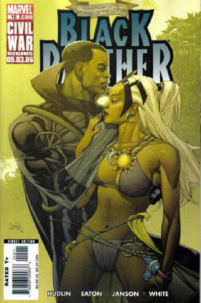 Cover for Black Panther (Marvel, 2005 series) #15 [Direct Edition]