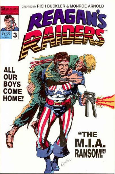 Cover for Reagan's Raiders (Solson Publications, 1986 series) #3