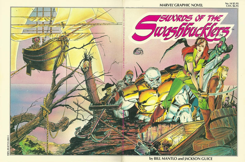 Cover for Marvel Graphic Novel (Marvel, 1982 series) #14 - Swords of the Swashbucklers