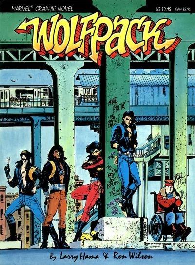 Cover for Marvel Graphic Novel (Marvel, 1982 series) #[31] - Wolfpack
