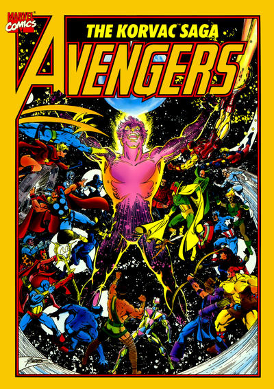 Cover for The Avengers: The Korvac Saga (Marvel, 1991 series) 
