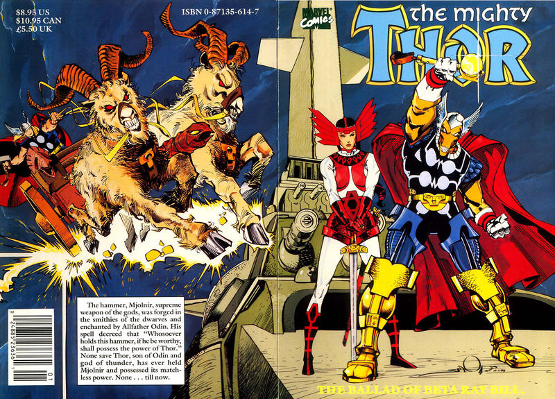 Cover for The Mighty Thor: The Ballad of Beta Ray Bill (Marvel, 1989 series) 