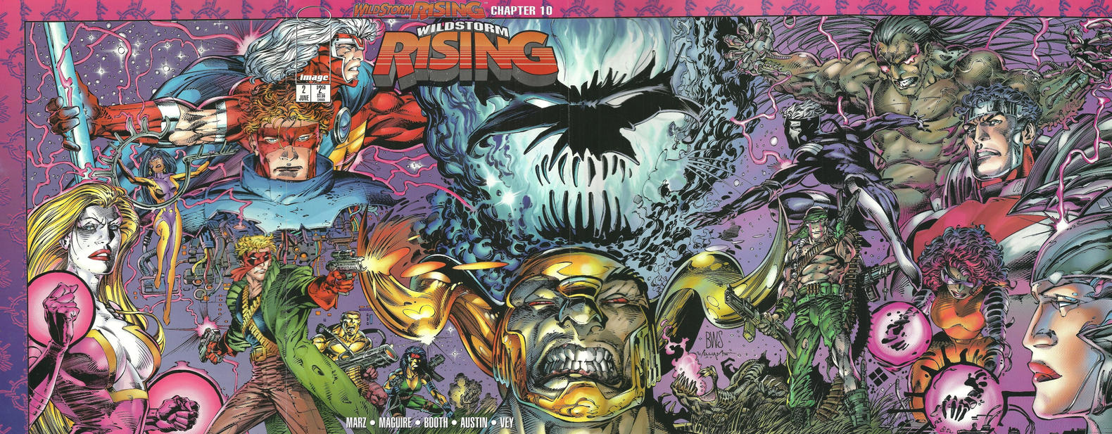Cover for Wildstorm Rising (Image, 1995 series) #2