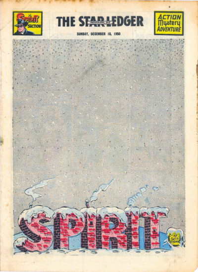 Cover for The Spirit (Register and Tribune Syndicate, 1940 series) #12/10/1950