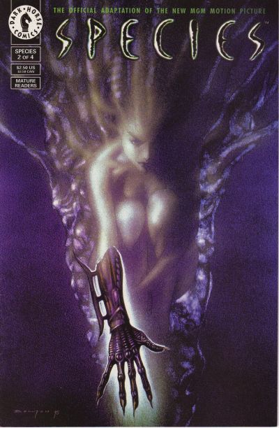 Cover for Species (Dark Horse, 1995 series) #2