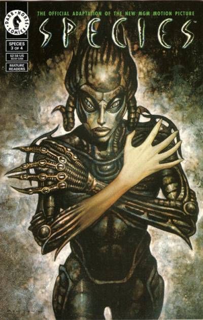 Cover for Species (Dark Horse, 1995 series) #3