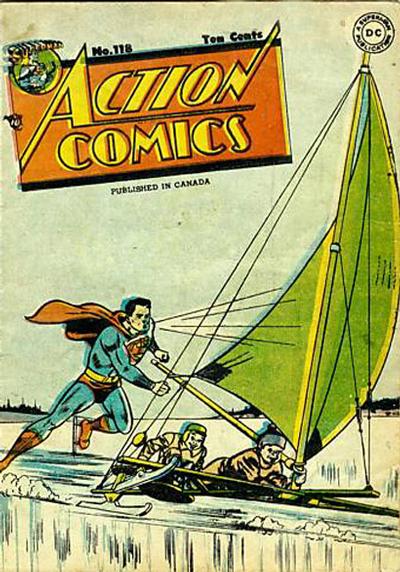 Cover for Action Comics (National Comics Publications of Canada Ltd, 1948 series) #118