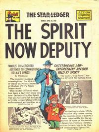 Cover Thumbnail for The Spirit (Register and Tribune Syndicate, 1940 series) #4/24/1949