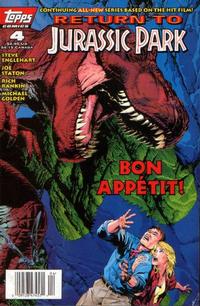 Cover for Return to Jurassic Park (Topps, 1995 series) #4