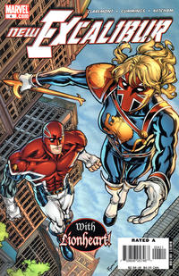 Cover Thumbnail for New Excalibur (Marvel, 2006 series) #4 [Direct Edition]