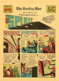 Cover for The Spirit (Register and Tribune Syndicate, 1940 series) #2/23/1941