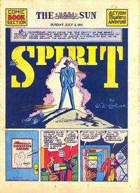 Cover Thumbnail for The Spirit (Register and Tribune Syndicate, 1940 series) #7/6/1941