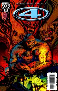 Cover Thumbnail for Marvel Knights 4 (Marvel, 2004 series) #25
