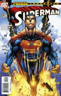 Cover Thumbnail for Superman (DC, 1987 series) #224 [Direct Sales]