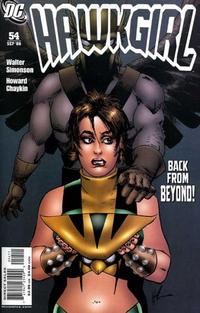 Cover Thumbnail for Hawkgirl (DC, 2006 series) #54