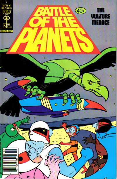 Cover for Battle of the Planets (Western, 1979 series) #5 [Gold Key]