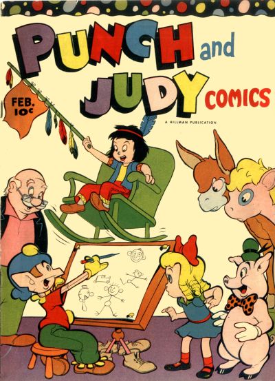 Cover for Punch and Judy Comics (Hillman, 1944 series) #v1#7