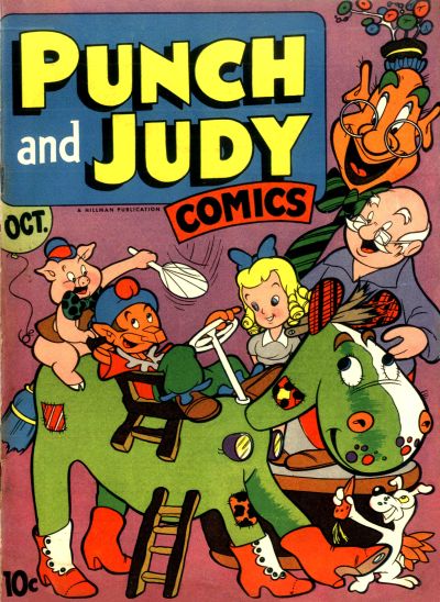 Cover for Punch and Judy Comics (Hillman, 1944 series) #v2#3
