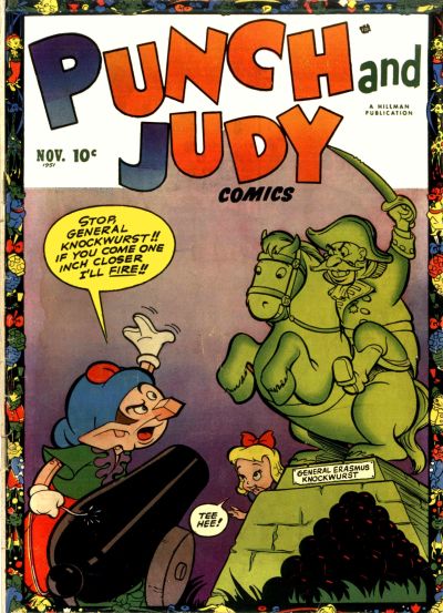 Cover for Punch and Judy Comics (Hillman, 1944 series) #v3#8