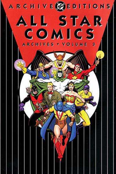 Cover for All Star Comics Archives (DC, 1991 series) #3